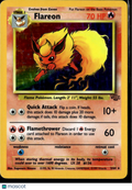 Flareon 1999 Jungle Holo Rare #3/64