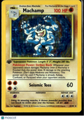 Machamp 1999 Base Set Holo Rare 1st Edition #8/102