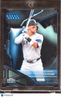 Aaron Judge 2026 Topps Chrome Black Blue Refractor 42/150 New York Yankees