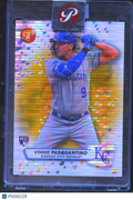Vinnie Pasquantino 2023 Topps Pristine GOLD Refractor RC 22/50 KC Royals