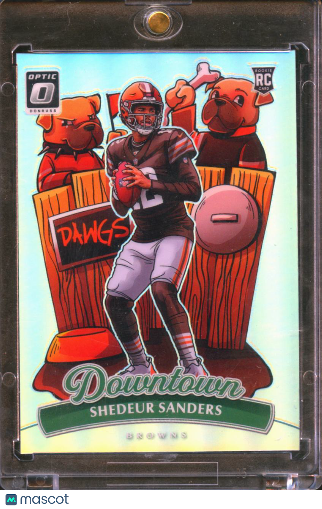 Shedeur Sanders 2025 Optic DOWNTOWN SSP CASE HIT Rookie RC Cleveland Browns