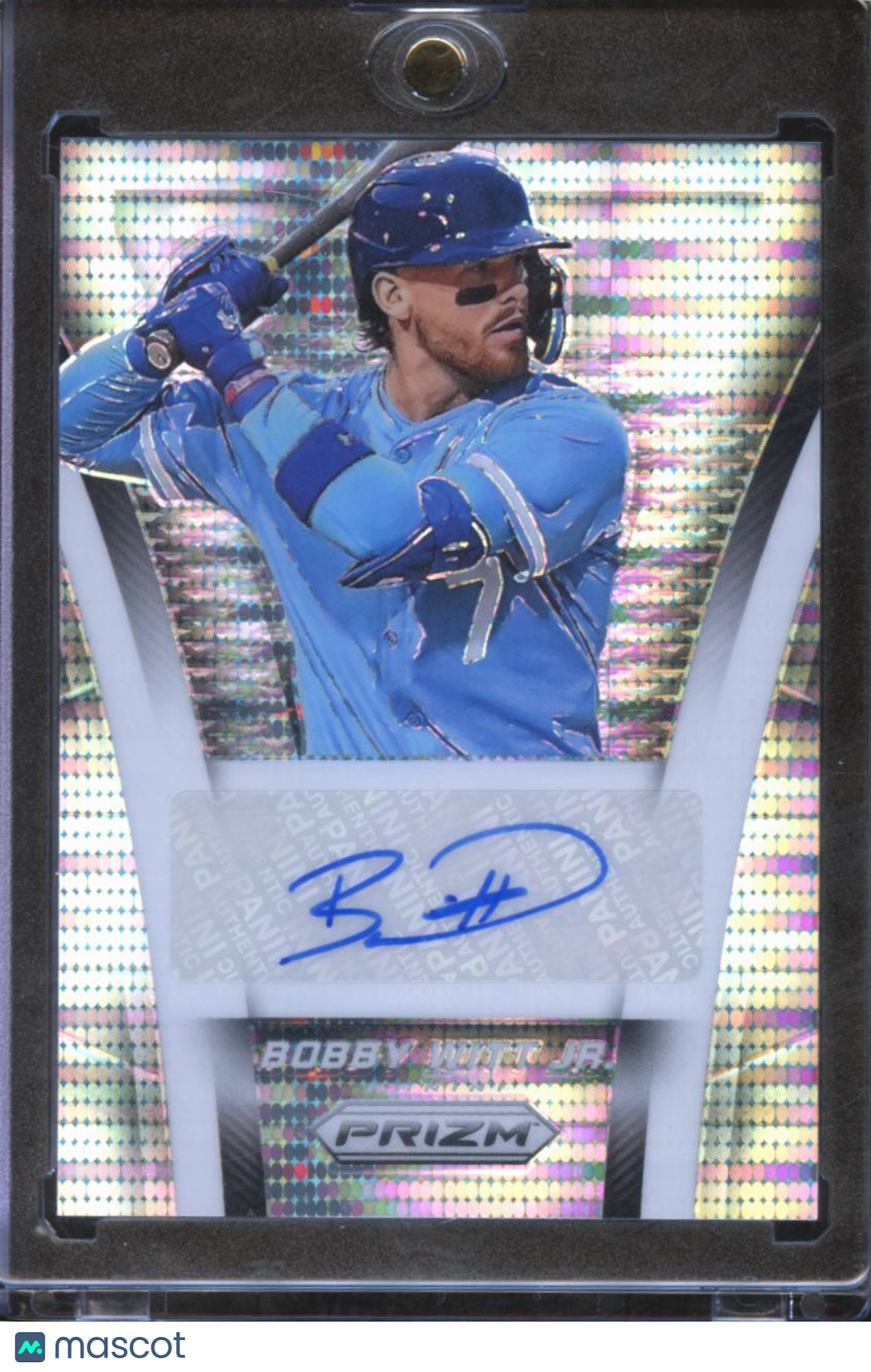 Bobby Witt Jr. 2025 Prizm Auto Autograph Pulsar 190/199 Kansas City Royals
