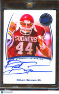 Brian Bosworth 2007 Press Pass Legends Auto Autograph Oklahoma Sooners