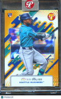 Ryan Bliss 2025 Topps Pristine GOLD Refractor RC Rookie 13/50 Seattle Mariners