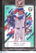 Matt Shaw 2025 Topps Pristine RC Aqua Refractor Rookie 12/199 Chicago Cubs