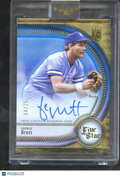 George Brett 2024 Topps Five Star Auto Autograph BLUE 4/25 Kansas City Royals