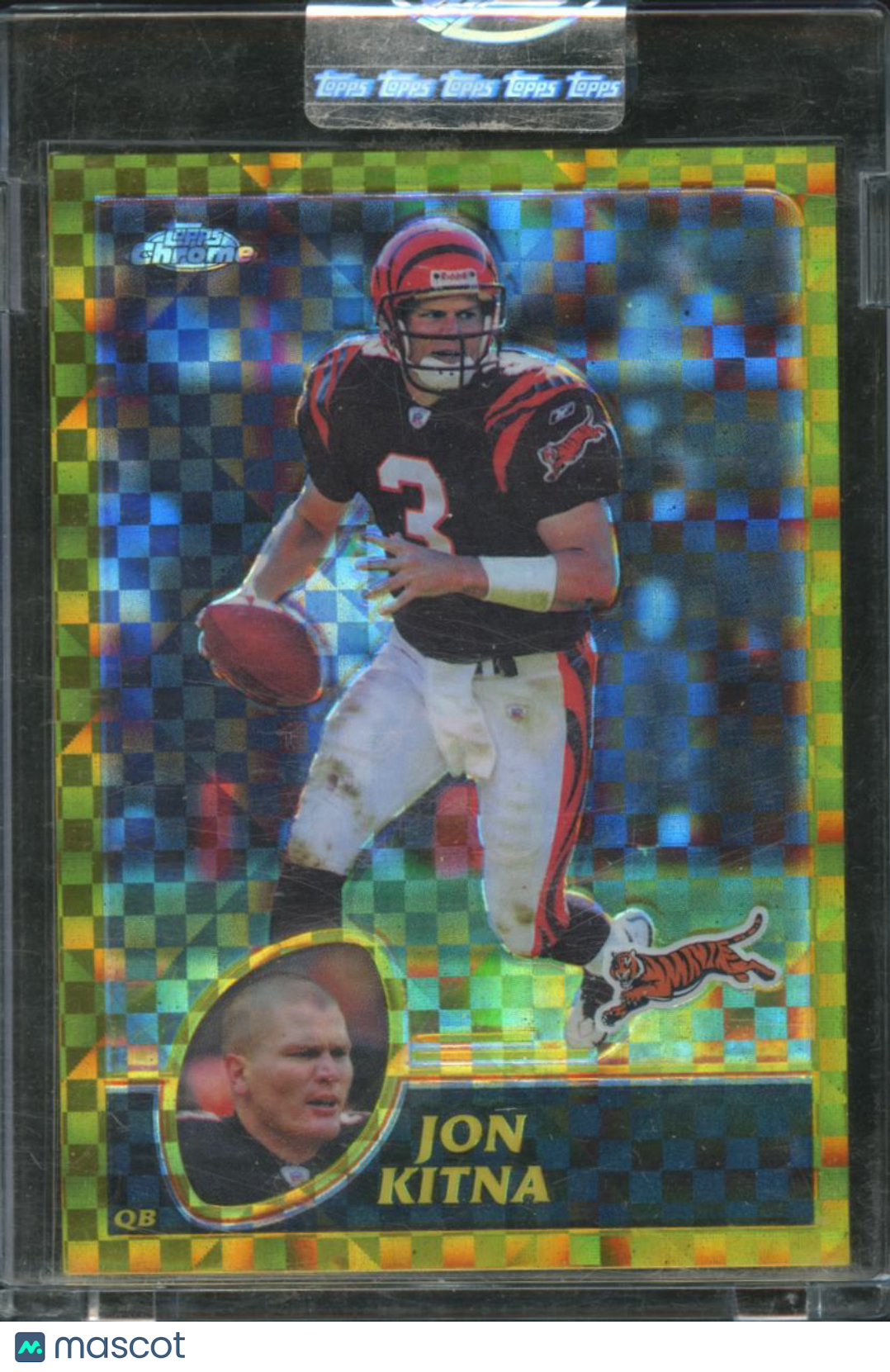 Jon Kitna 2003 Topps Chrome GOLD Xfractor 42/101 #59 Cincinnati Bengals