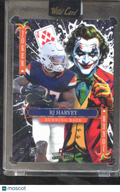 RJ Harvey 2025 Wild Card 5 Card Draw Joker Rookie RC 1/1 UCF Denver Broncos