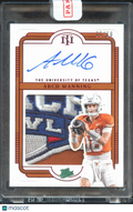 Arch Manning 2025 National Treasures Autograph LOGO Patch 8/10 Texas Longhorns