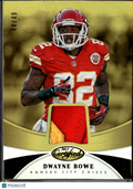 Dwayne Bowe 2013 Certified Game Worn Jersey Patch 44/49 Kansas City Chiefs