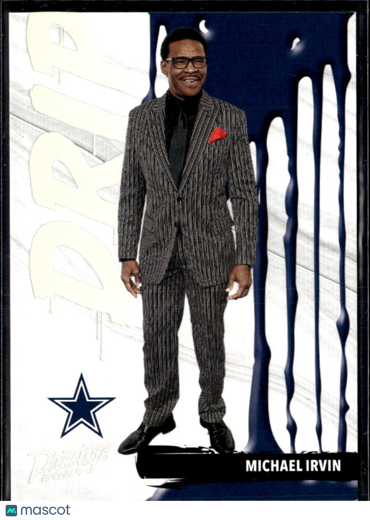 Michael Irvin 2024 Prestige DRIP SSP CASE HIT Dallas Cowboys