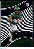 Garrett Wilson 2023 Chronicles Clear Vision Blue Rookie RC 96/99 New York Jets
