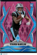 Tetairoa McMillan 2025 Phoenix Pink Hyper Rookie RC 198/299 Carolina Panthers