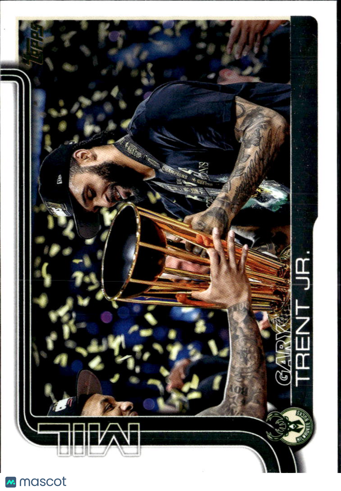 Gary Trent Jr. 2025-26 Topps GOLDEN Mirror SSP Milwaukee Bucks