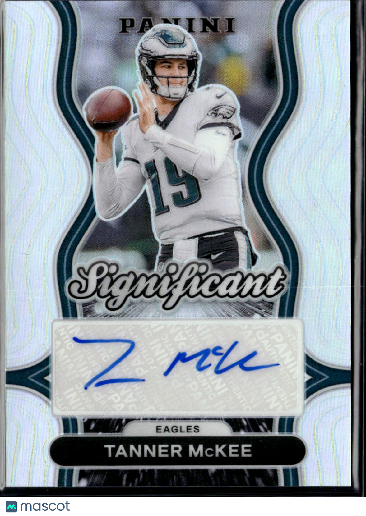 Tanner McKee 2024 Prizm Significant Auto Autograph Philadelphia Eagles