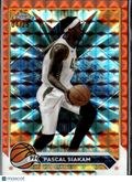 Pascal Siakam 2023-24 Topps Chrome Orange Refractor 4/25 Indiana Pacers