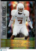 Michael Huff 2006 Playoff Prestige Xtra Points GOLD Rookie RC Texas Longhorns