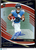 Elic Ayomanor 2025 Absolute Auto Autograph RC Rookie 30/75 Tennessee Titans