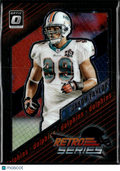 Jason Taylor 2023 Doruss Optic Retro Series Purple Stars 25/25 Miami Dolphins