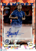 Mayra Ramírez 2025 Topps Chrome Sapphire UEFA Auto Autograph RC 21/50 Chelsea FC