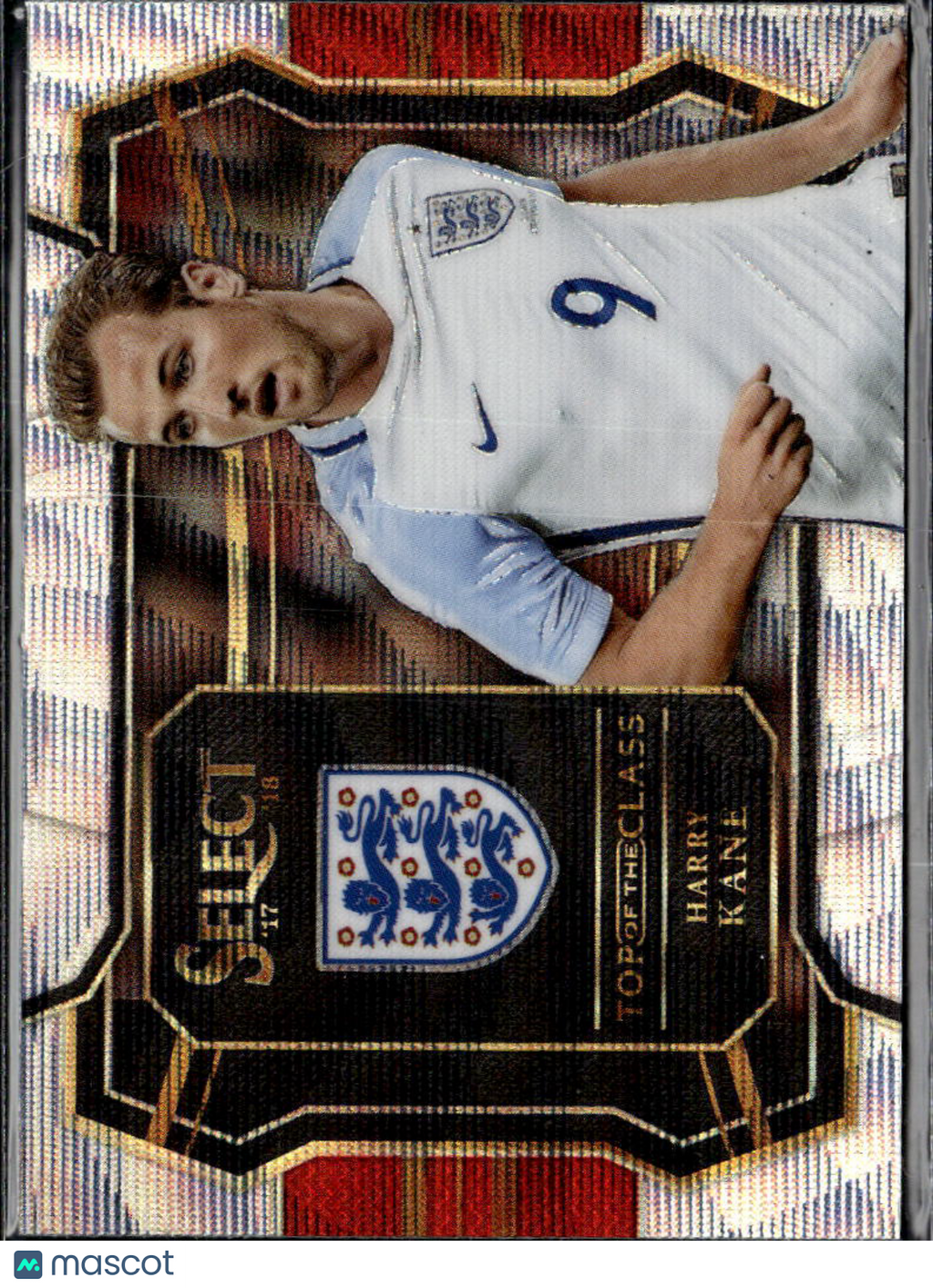 Harry Kane 2017 Select Soccer Top of the Class Wave Prizm England