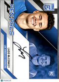 Ladd McConkey 2024 Elite Pen Pals Auto Autograph RC Los Angeles Chargers