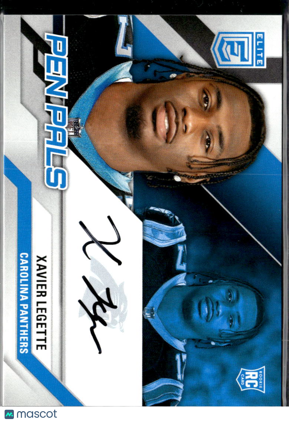 Xavier Legette 2024 Elite Pen Pals Auto Autograph Rookie RC Carolina Panthers