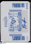 Daniel Jackson 2025 Leaf Metal Auto Autograph Printing Plate 1/1 Minnesota