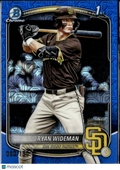 Ryan Wideman 2025 Bowman Chrome 1st Rookie Blue Mega Box 80/150 San Diego Padres