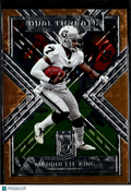 Marquette King 2018 Elite Dual Threats Orange 24/25 Oakland Raiders