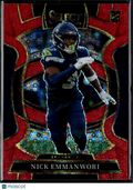 Nick Emmanwori 20265 Select Red Disco Prizm /49 Seattle Seahawks