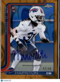 Maxwell Hairston 2025 Topps Chrome GOLD Auto Autograph RC 17/50 Buffalo Bills