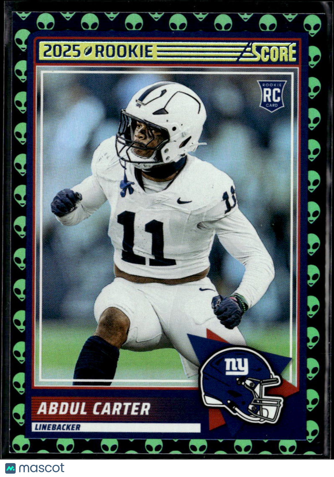 Abdul Carter 2025 Score Extraterrestrial Rookie RC SSP Penn State NY Giants