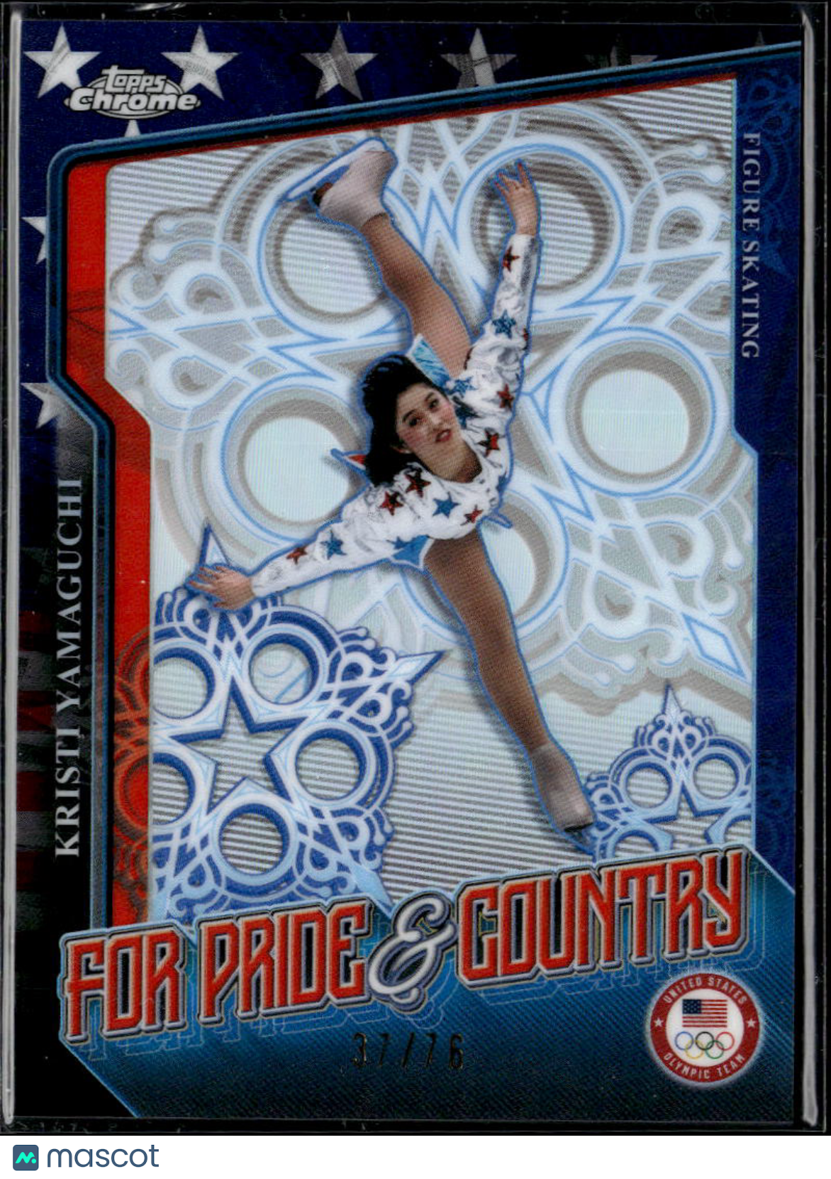 Kristi Yamaguchi 2026 Topps Chrome For Pride & Country 37/76 US Olympic Team