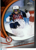 Hannah Kearney 2026 Topps Chrome Orange Refractor 23/25 United States