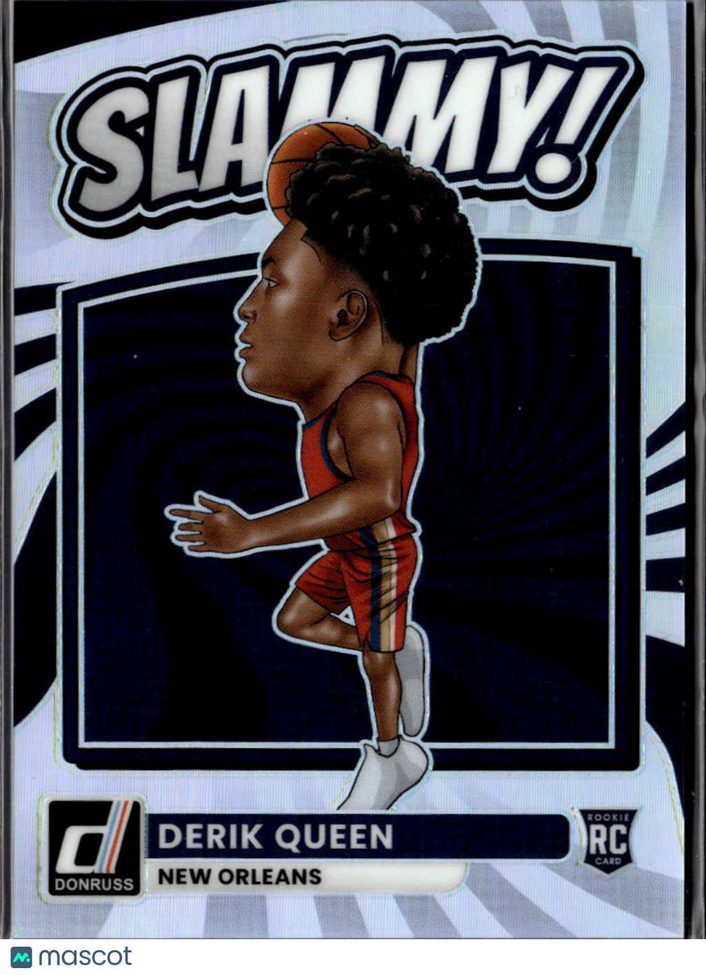 Derik Queen 2025 Donruss Optic Slammy! CASE HIT Rookie SSP RC New Orleans