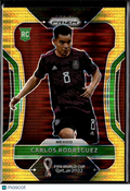 Carlos Rodríguez 2022 Prizm FIFA World Cup Qatar RC GOLD Prizm 8/10 Mexico