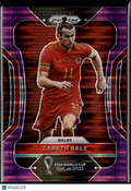 Gareth Bale 2022 Panini Prizm FIFA World Cup Qatar Purple Pulsar 34/35 Wales