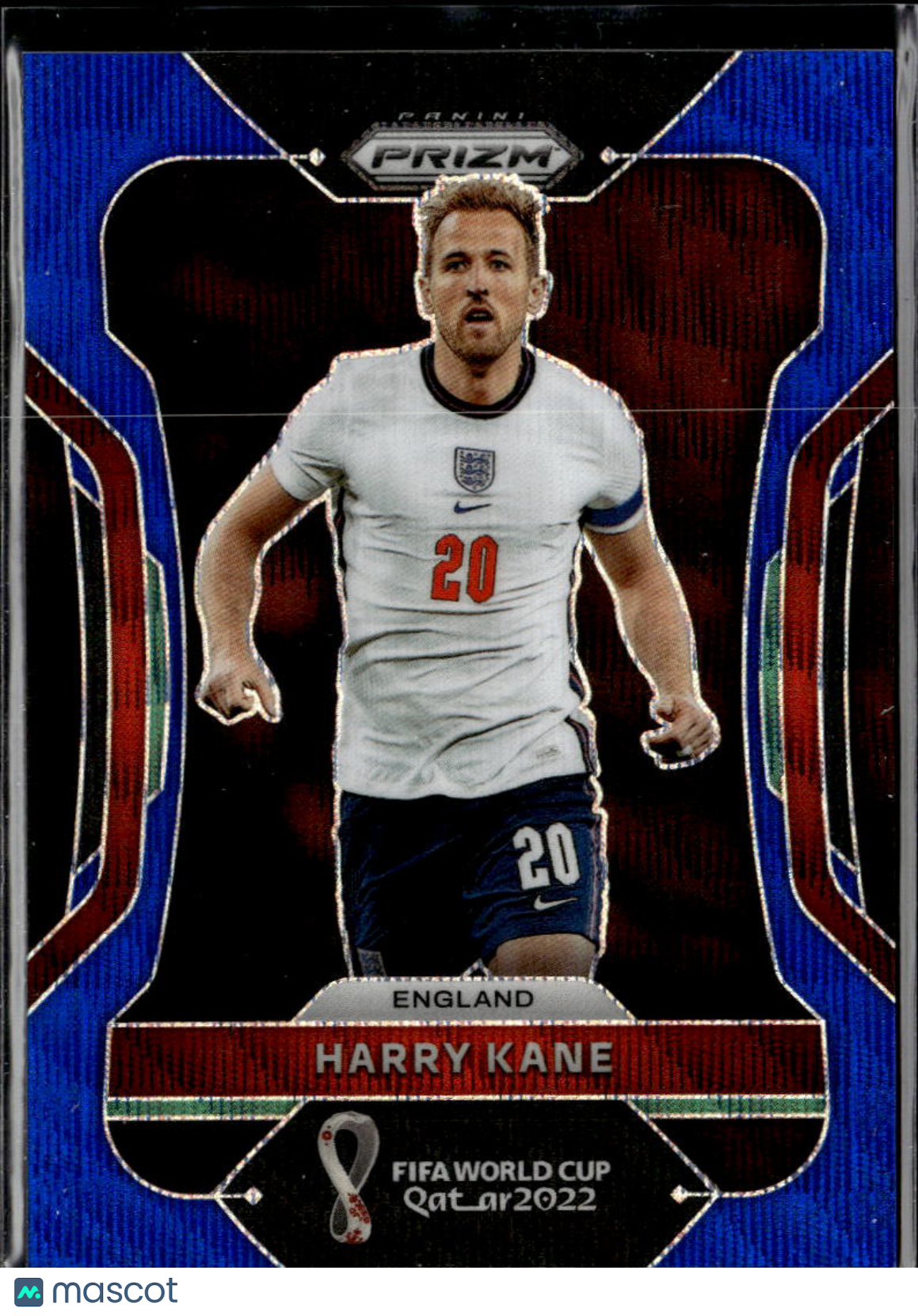 Harry Kane 2022 Prizm World Cup Qatar Blue Wave 58/199 England
