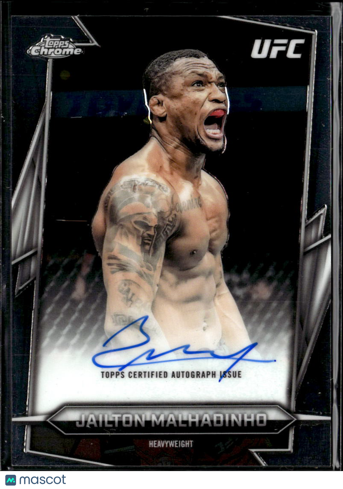 Jailton Malhadinho 2026 Topps Chrome UFC Auto Autograph