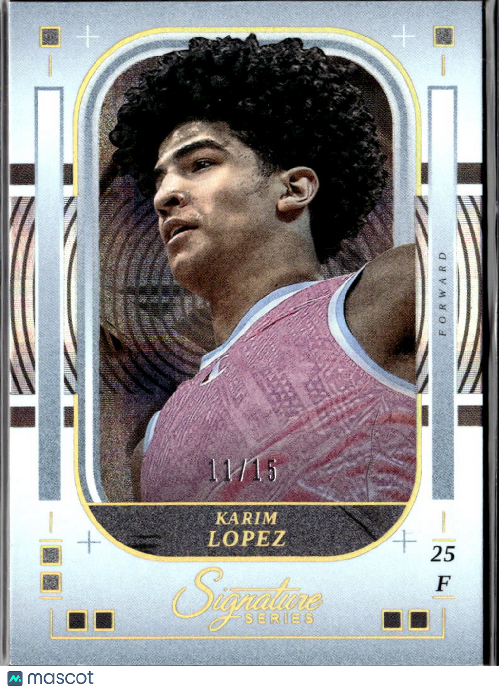 Karim Lopez 2025 Signature Series Rookie RC 11/15 New Zealand Breakers