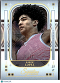 Karim Lopez 2025 Signature Series Rookie RC 11/15 New Zealand Breakers