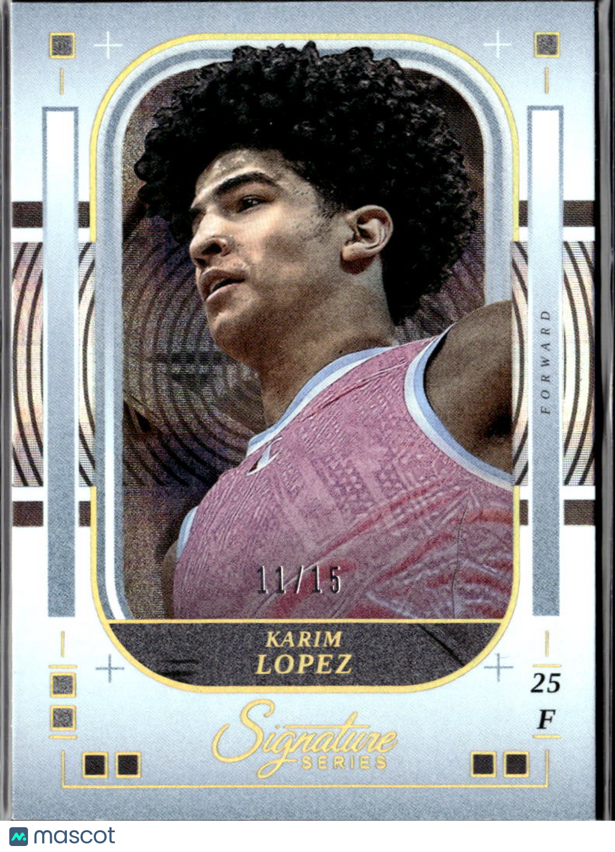 Karim Lopez 2025 Signature Series Rookie RC 11/15 New Zealand Breakers