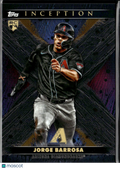 Jorge Barrosa 2024 Topps Inception Black SSP Rookie RC Arizona Diamondbacks