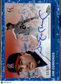 Jim Edmonds 2025 Topps Chrome Platinum Auto Autograph 31/99 California Angels