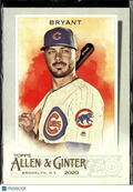 Kris Bryant 2020 Topps Allen & Ginter One Of One 1/1 POOR Chicago Cubs