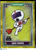 Yellow Trooper 2025 Topps Chrome VeeFriends First Chrome Yellow Refractor #8