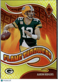 Aaron Rodgers 2021 Phoenix Flame Throwers Yellow 48/75 Green Bay Packers