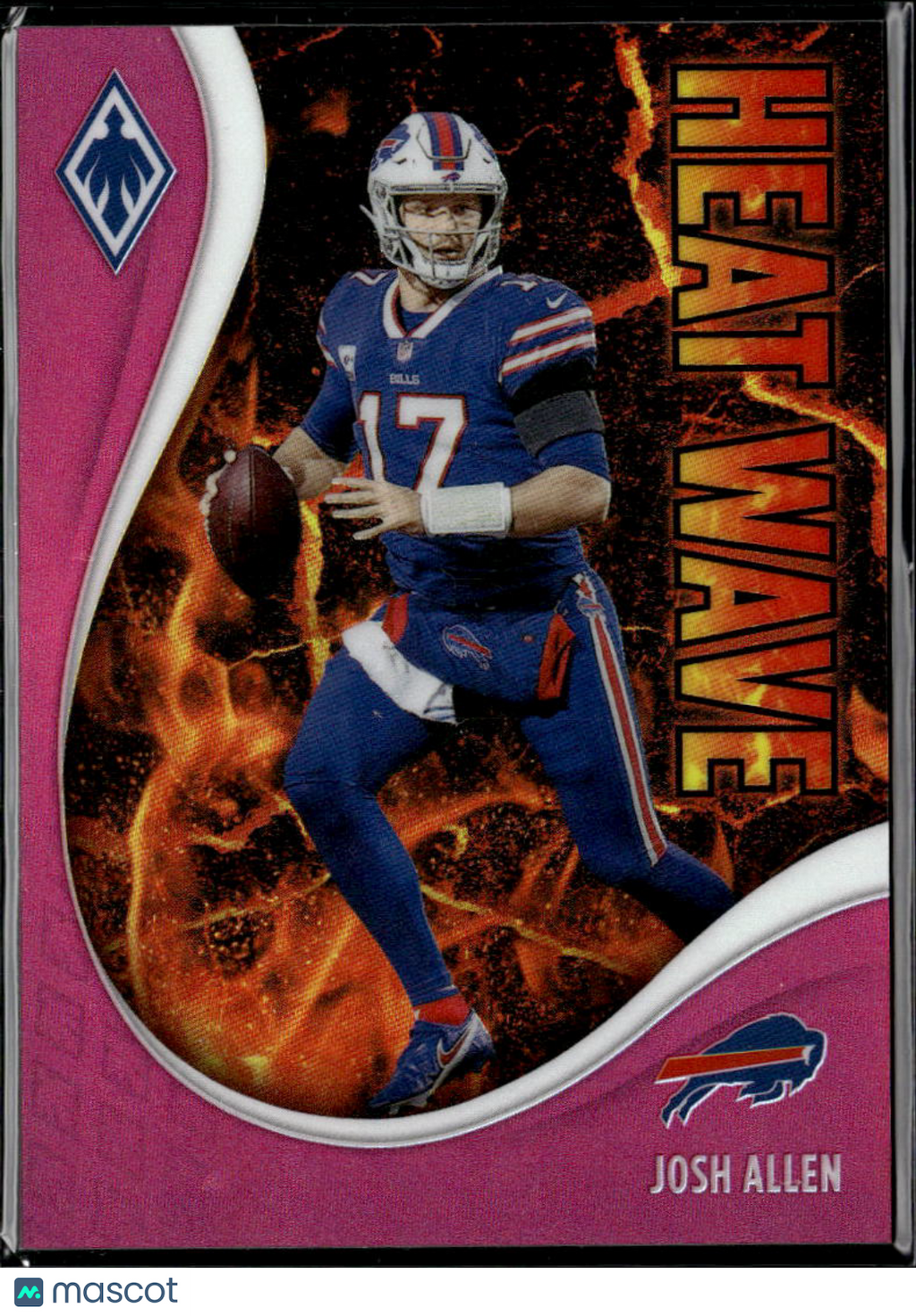 Josh Allen 2021 Panini Phoenix Heat Wave Pink /175 Buffalo Bills