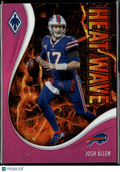 Josh Allen 2021 Panini Phoenix Heat Wave Pink /175 Buffalo Bills